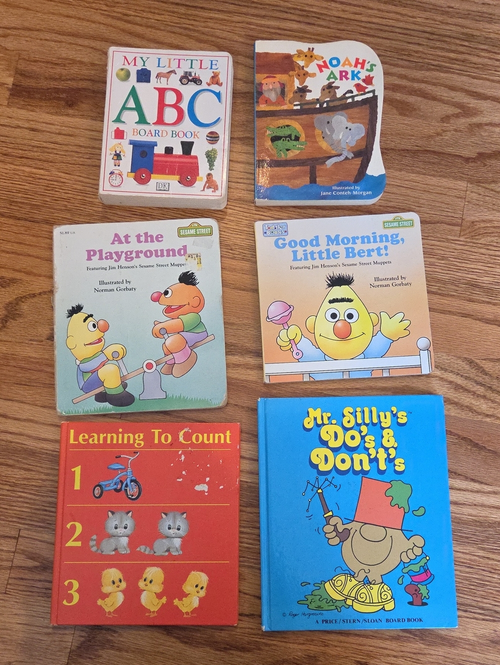 (6) Assortment Of Toddler Board Books